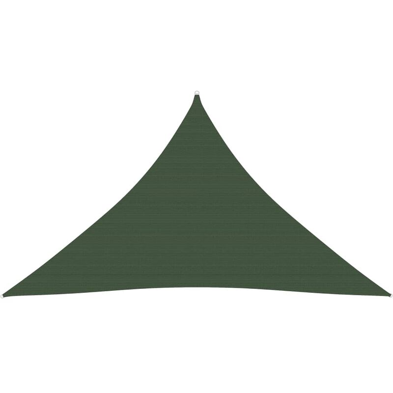 

Toldo de vela verde oscuro HDPE 160 g/m² 4x4x5,8 m