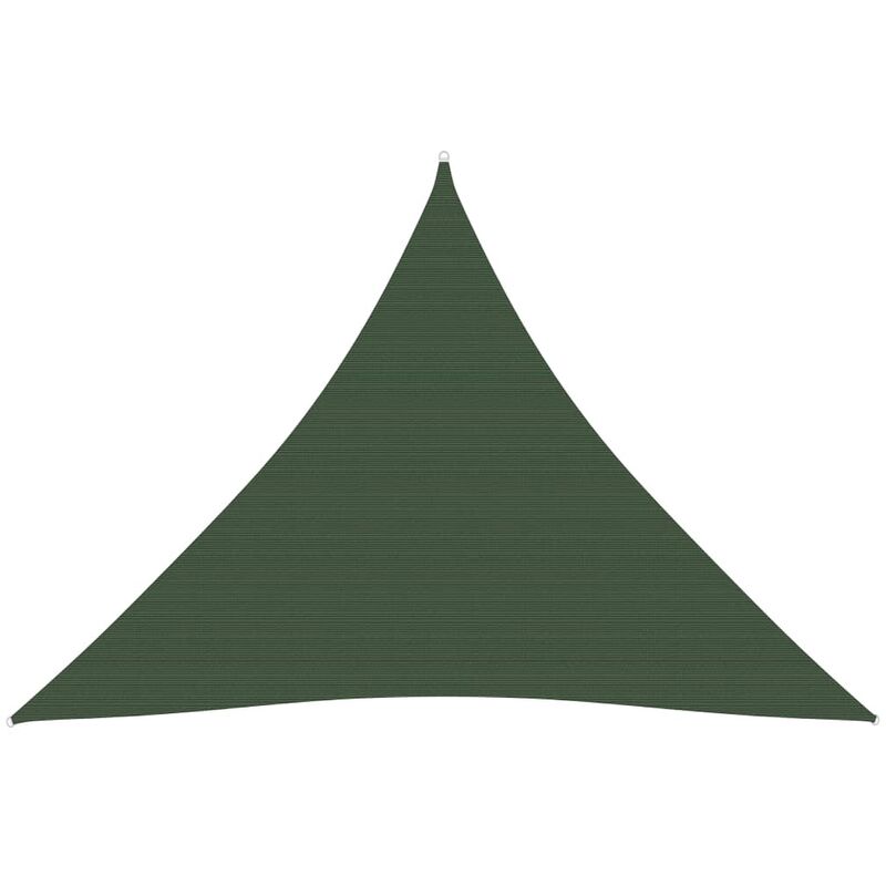 

Toldo de vela verde oscuro HDPE 160 g/m² 5x5x5 m