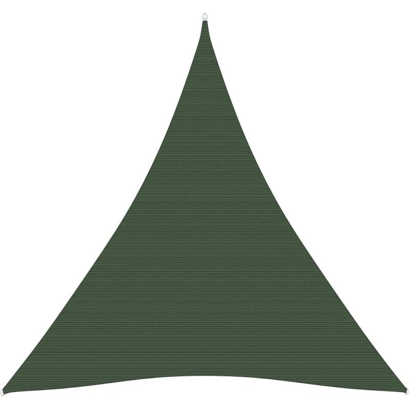 

Toldo de vela verde oscuro HDPE 160 g/m² 5x6x6 m