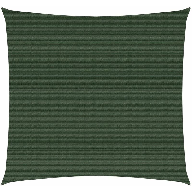 

Toldo de vela verde oscuro HDPE 160 g/m2 2x2 m