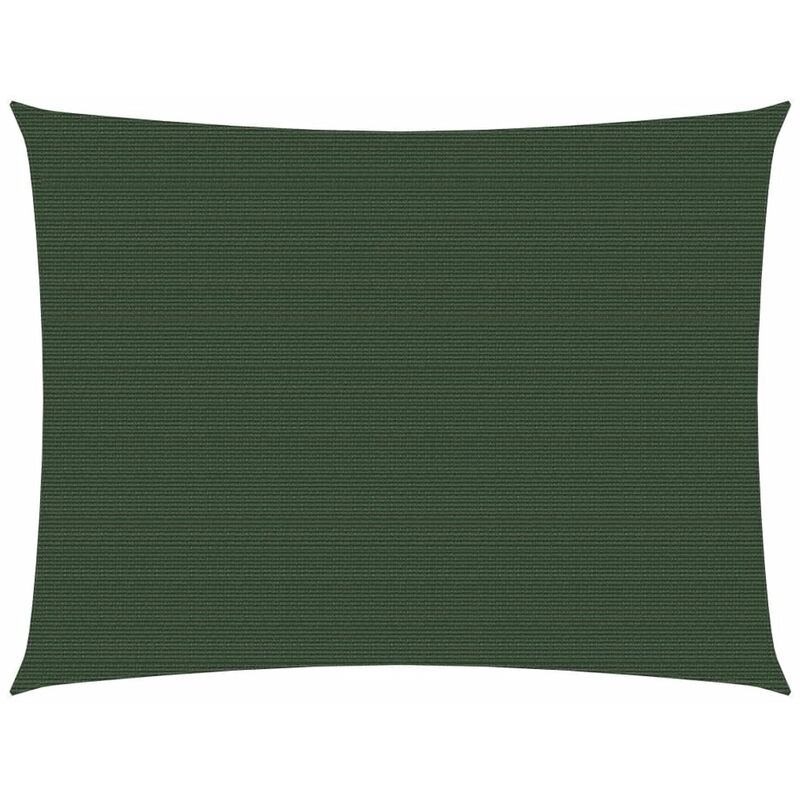 

Toldo de vela verde oscuro HDPE 160 g/m2 2x2,5 m