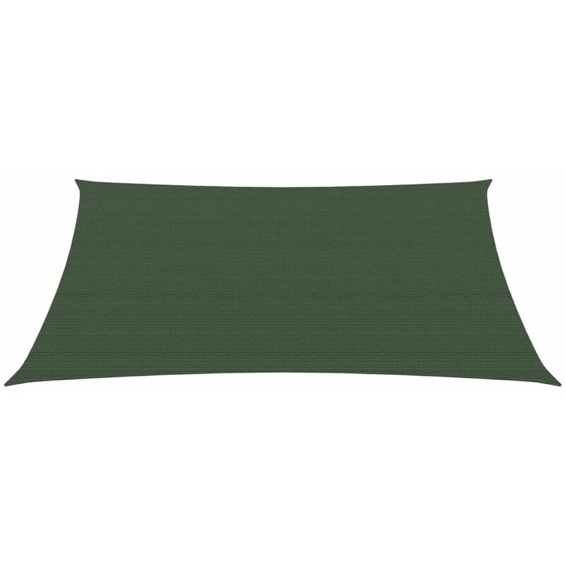 

Toldo de vela verde oscuro HDPE 160 g/m2 3/4x3 m