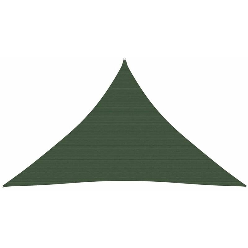 

Toldo de vela verde oscuro HDPE 160 g/m2 3x3x4,2 m