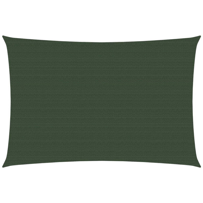 

Toldo de vela verde oscuro HDPE 160 g/m² 3x4 m