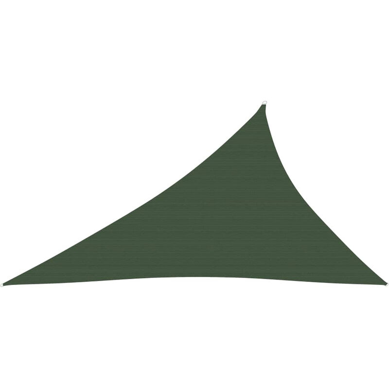 

Toldo de vela verde oscuro HDPE 160 g/m² 3x4x5 m