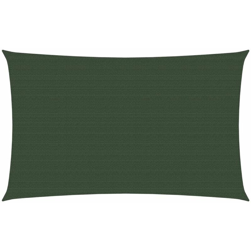

Toldo de vela verde oscuro HDPE 160 g/m2 3x5 m