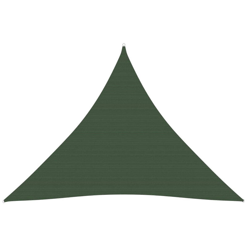 

Toldo de vela verde oscuro HDPE 160 g/m2 4,5x4,5x4,5 m