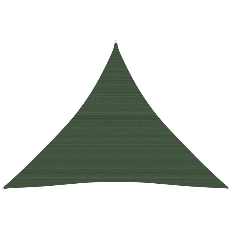 

Toldo de vela verde oscuro HDPE 160 g/m² 4x4x4 m