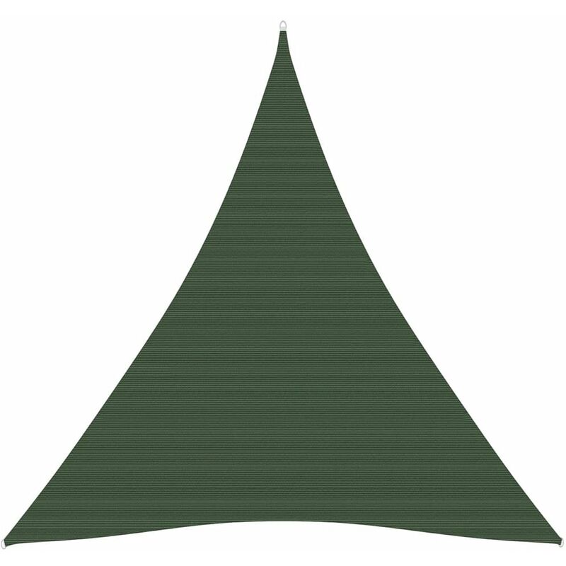 

Toldo de vela verde oscuro HDPE 160 g/m2 5x6x6 m