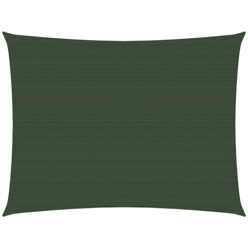 

Toldo de vela verde oscuro HDPE 160 g/m² 2,5x3 m - Verde
