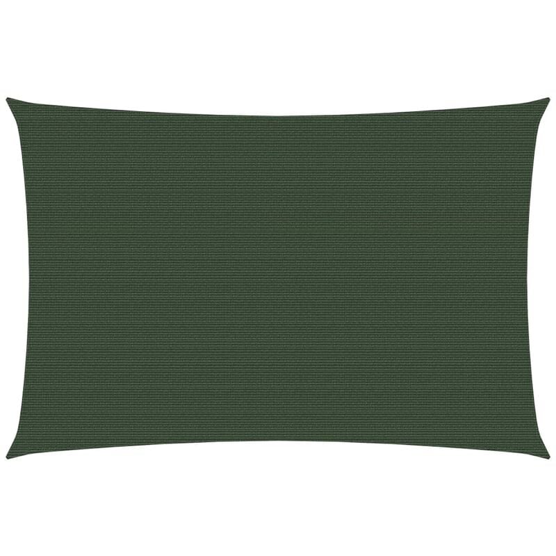 

Toldo de vela verde oscuro HDPE 160 g/m² 2,5x4 m - Verde