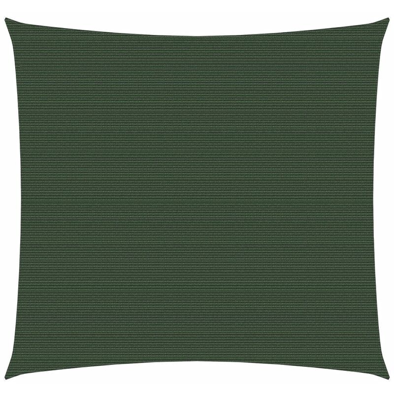 

Toldo de vela verde oscuro HDPE 160 g/m² 2x2 m - Verde