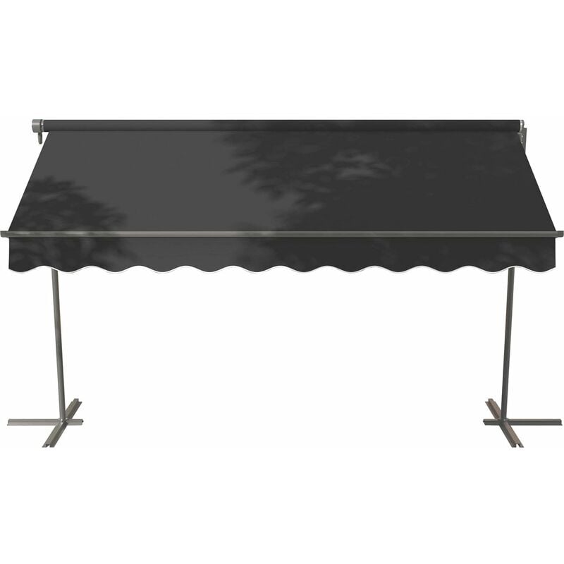 

Habitat Et Jardin - Toldo inclinable Sola - Gris oscuro