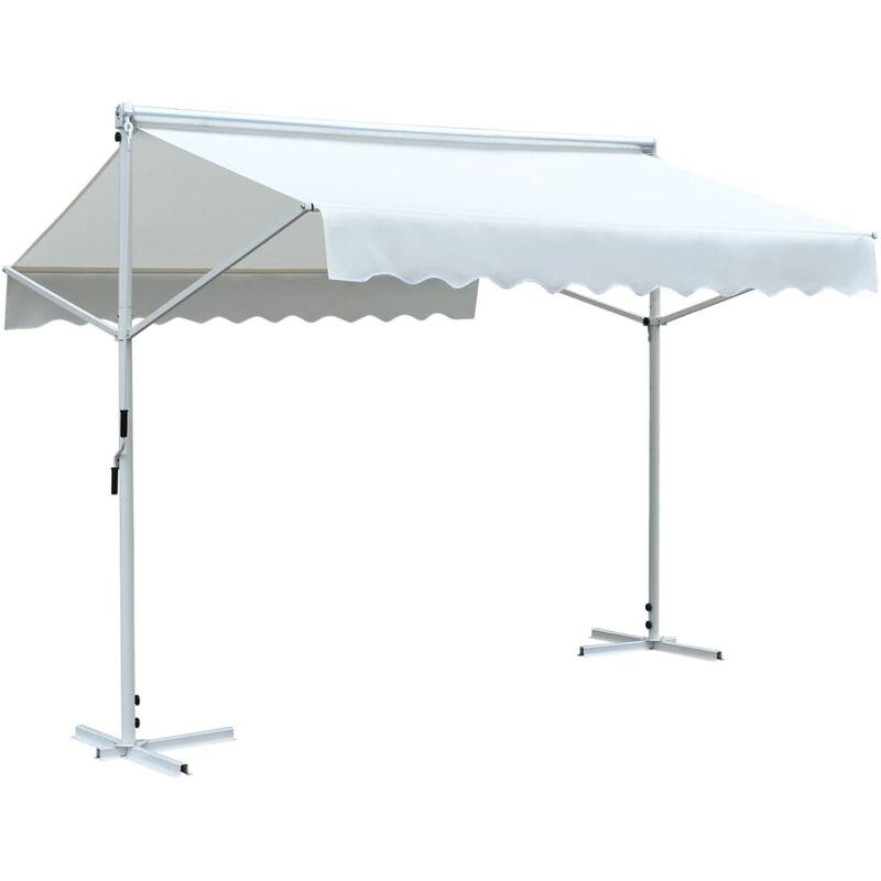 

Toldo independiente 3x3 m color crema