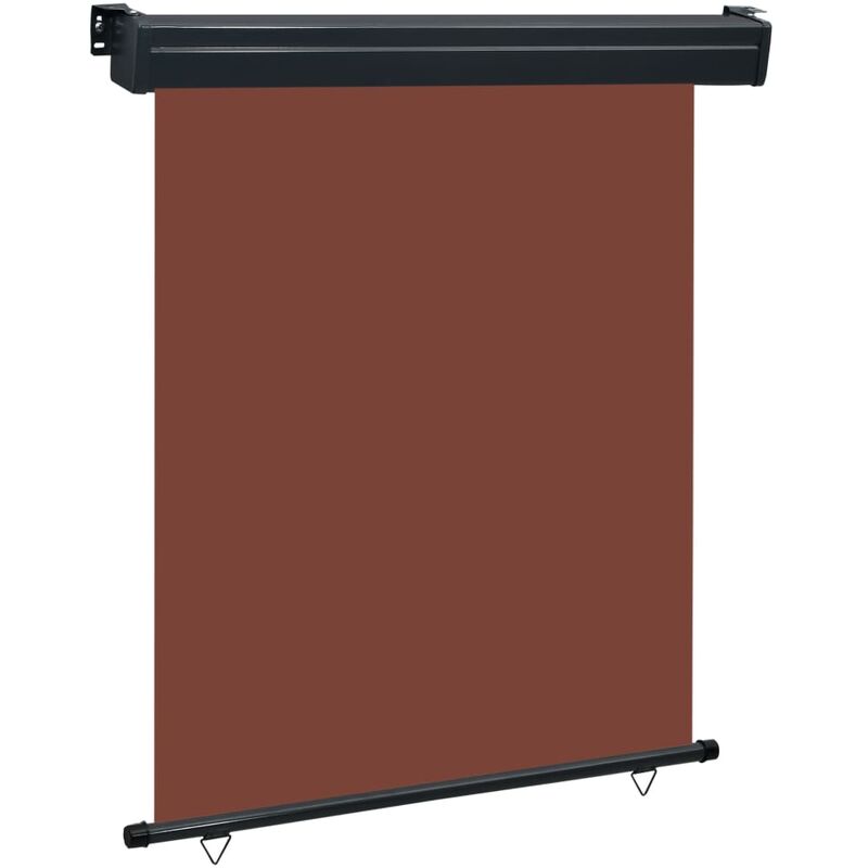 

Toldo lateral de balcón marrón 140x250 cm - Marrón