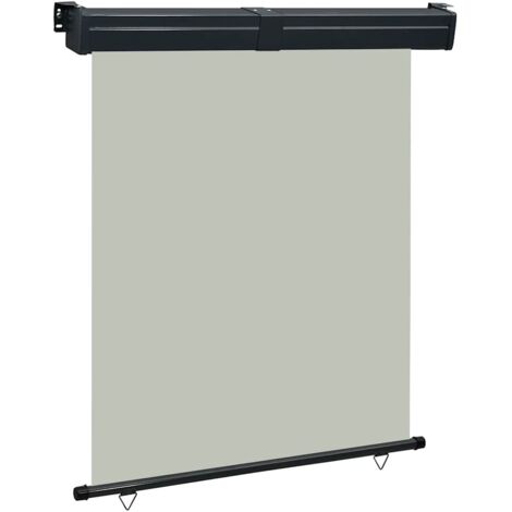 Toldo lateral de balcón gris 145x250 cm