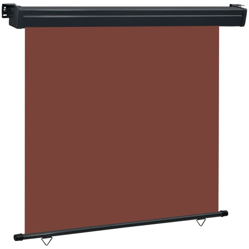 

Toldo lateral de balcón marrón 170x250 cm