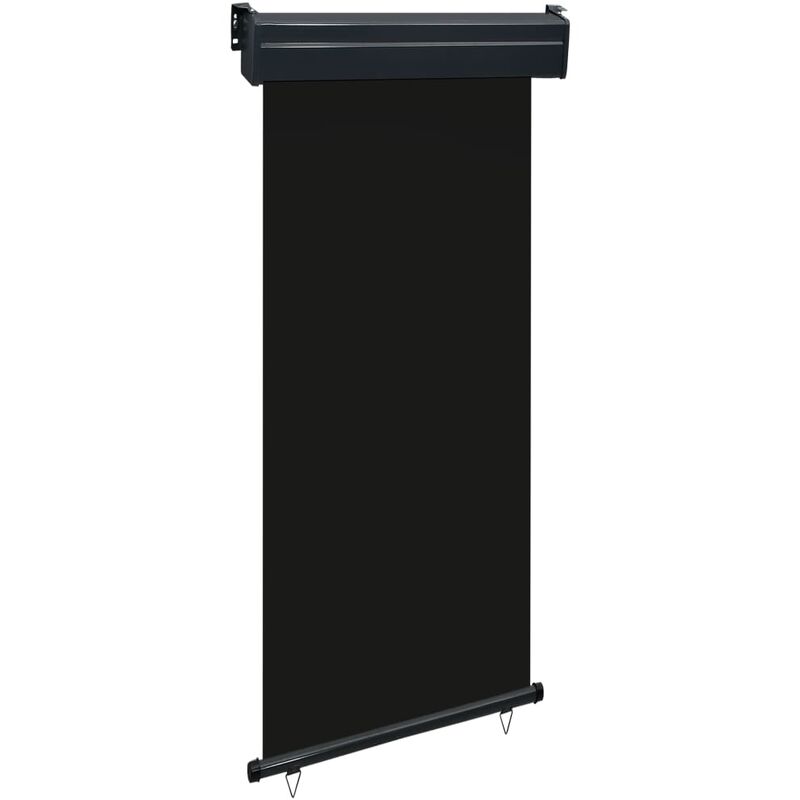 

Toldo lateral de balcón negro 100x250 cm