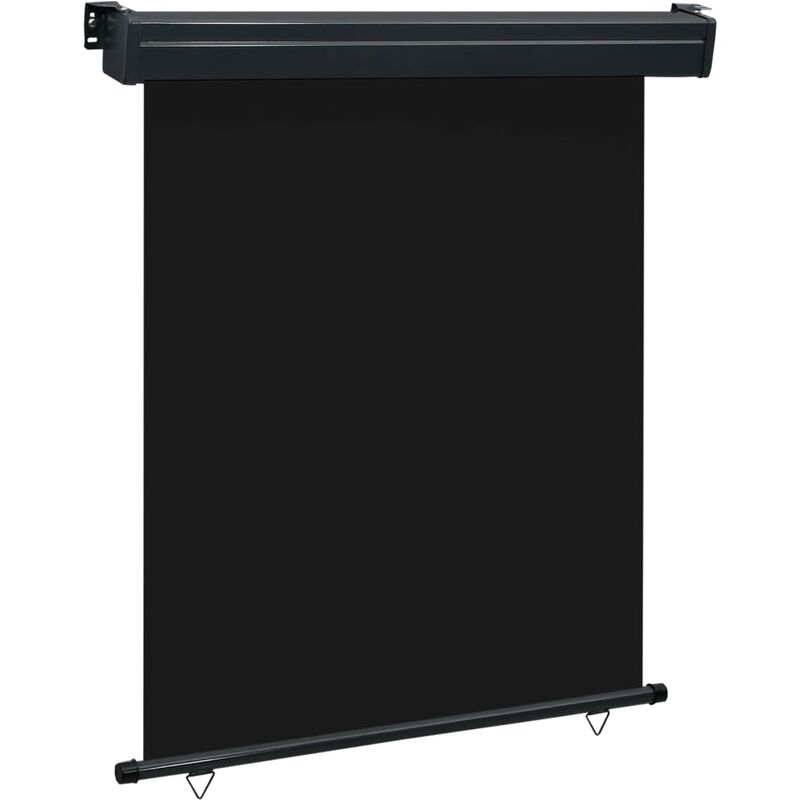 

Toldo lateral de balcón negro 140x250 cm