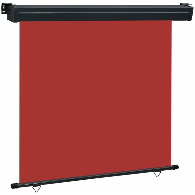 

Toldo lateral de balcón rojo 170x250 cm
