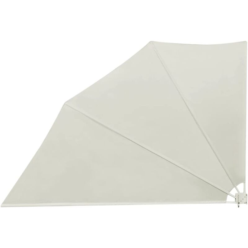 

Toldo Lateral Plegable de Balcón Crema 160x240 cm - Crema - Vidaxl