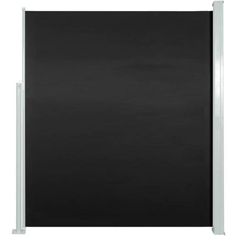 

vidaXL Toldo lateral retráctil 160x500 cm negro - Negro