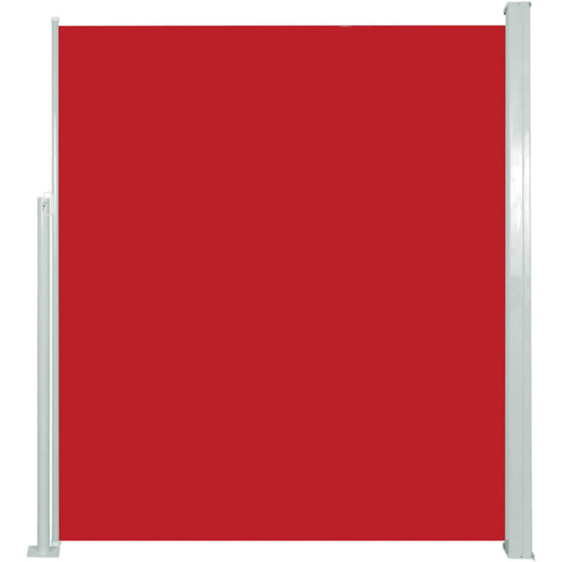 

Toldo lateral retráctil 120x300 cm rojo - Rojo - Vidaxl