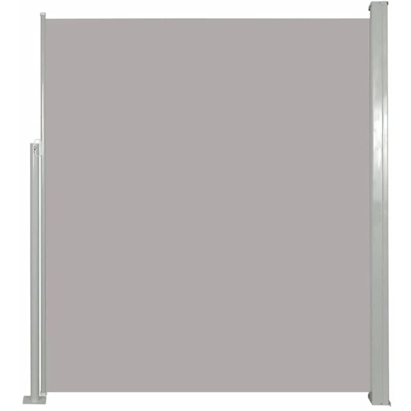 

vidaXL Toldo lateral retráctil 140x300 cm gris - Gris