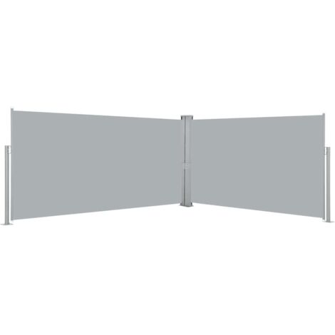 Toldo Lateral Retráctil 160x600 cm Gris