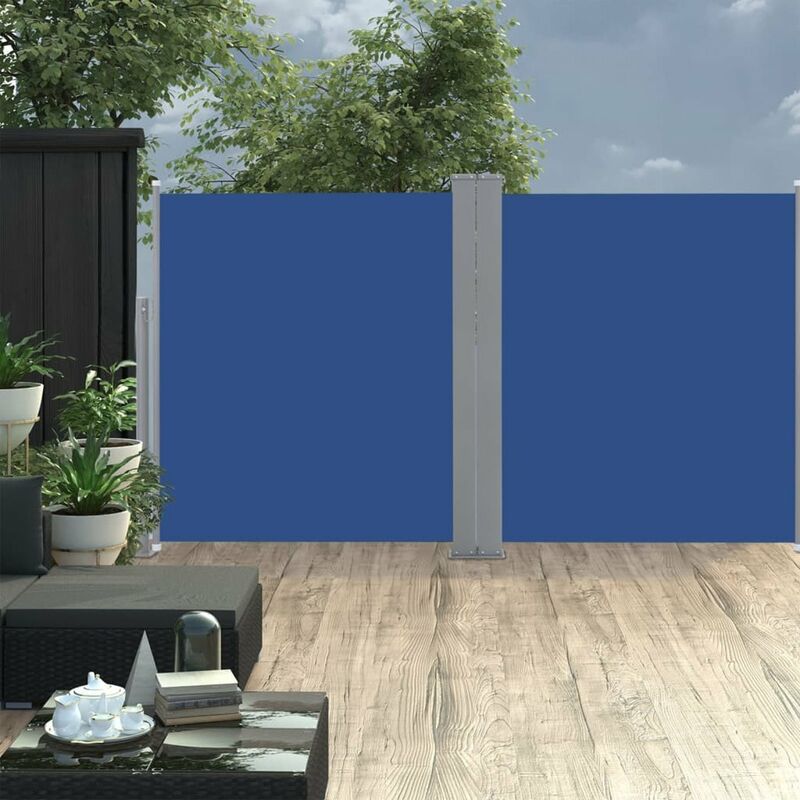 

Toldo lateral retractil azul 160x600 cm
