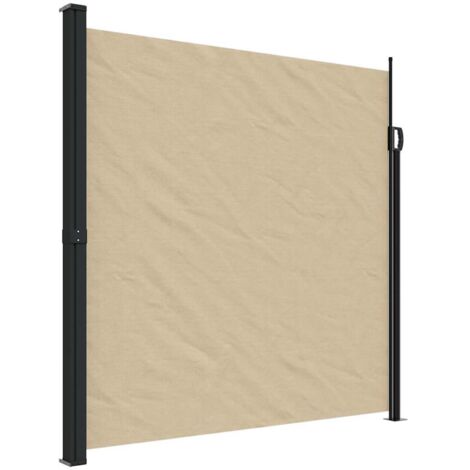 Toldo lateral retráctil beige 200x300 cm vidaXL