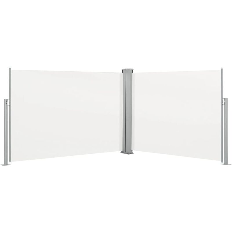 

Toldo lateral retráctil color crema 100x1000 cm