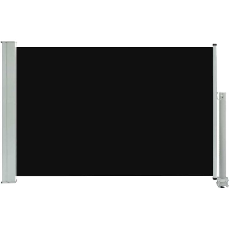 

Toldo Lateral Retráctil de Jardín Negro 60x300 cm - Negro - Vidaxl