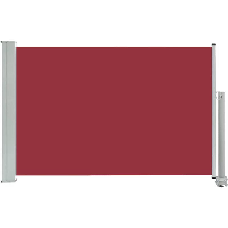 

vidaXL Toldo Lateral Retráctil de Jardín Rojo 60x300 cm - Rojo