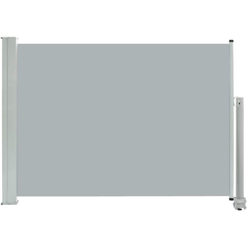 

Toldo Lateral Retráctil de Jardín Gris 80x300 cm - Gris - Vidaxl