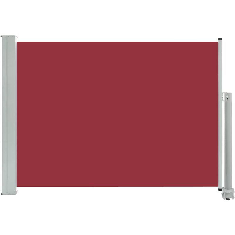 

Toldo Lateral Retráctil de Jardín Rojo 80x300 cm - Rojo - Vidaxl