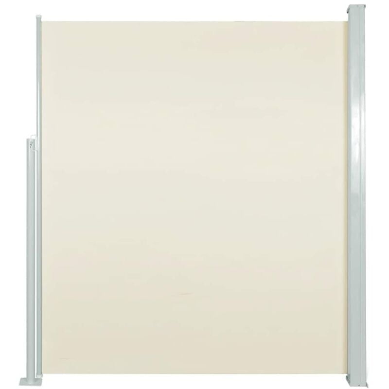 

Toldo lateral retráctil de jardín color crema 170x300 cm - Crema - Vidaxl