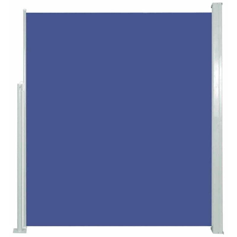 

Toldo lateral retráctil de jardín azul 140x500 cm - Azul - Vidaxl