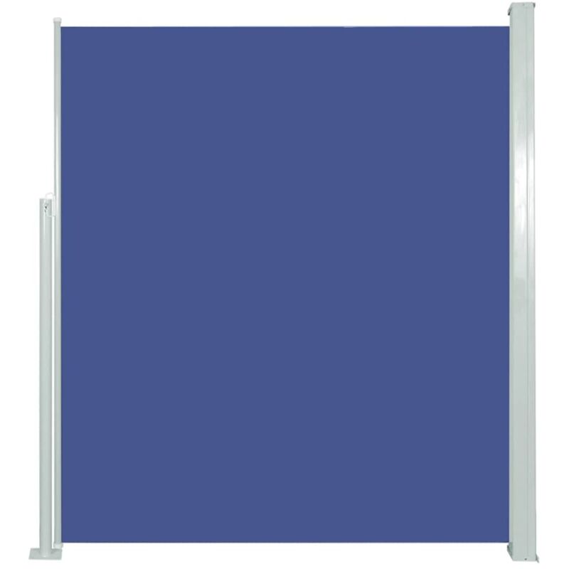 

Toldo lateral retráctil de jardín azul 120x500 cm - Azul - Vidaxl