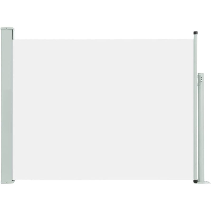 

vidaXL Toldo lateral retráctil de jardín color crema 170x500 cm - Crema
