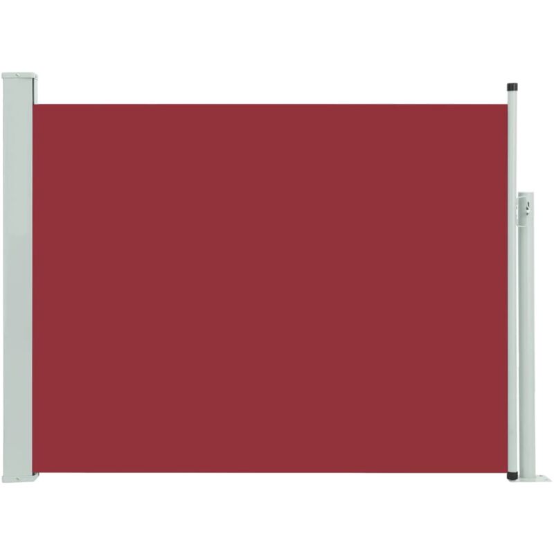 

Toldo lateral retráctil de jardín rojo 170x500 cm - Rojo - Vidaxl