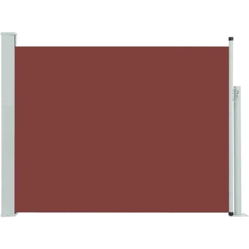 

Toldo lateral retráctil de jardín marrón 170x500 cm - Marrón - Vidaxl
