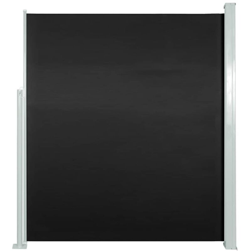 

Toldo lateral retráctil de jardín negro 100x500 cm - Negro - Vidaxl