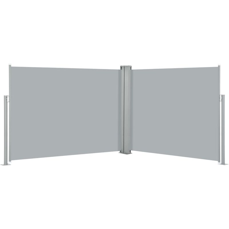

Toldo lateral retractil gris antracita 140x1000 cm