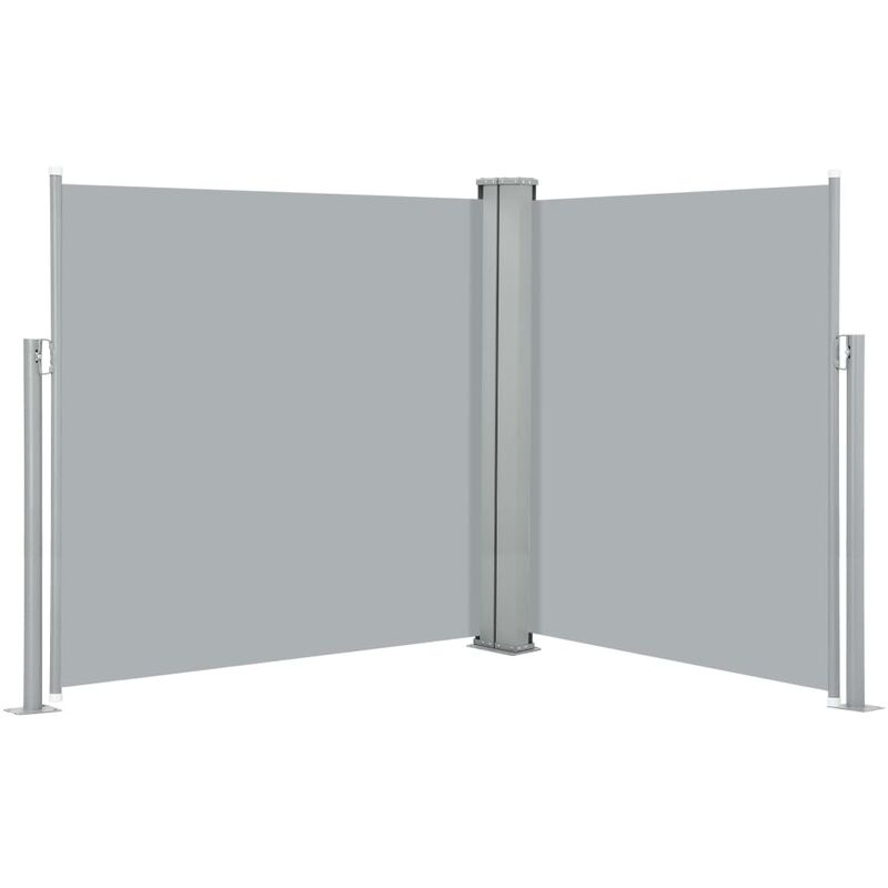 

Toldo lateral retractil gris antracita 140x600 cm