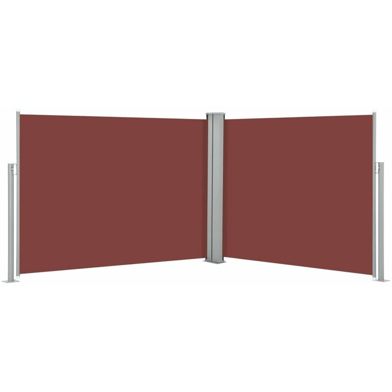 

Toldo lateral retractil marron 140x1000 cm