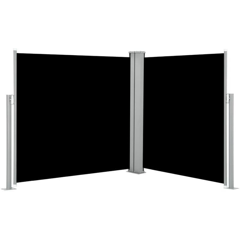 

Toldo lateral retractil negro 120x600 cm