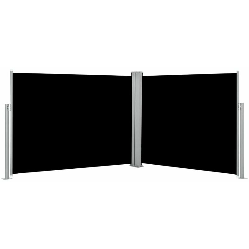 

Toldo lateral retractil negro 140x1000 cm