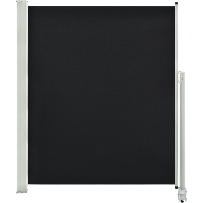 

Toldo Lateral Retráctil para Patio 160x300 cm Negro - Negro - Vidaxl