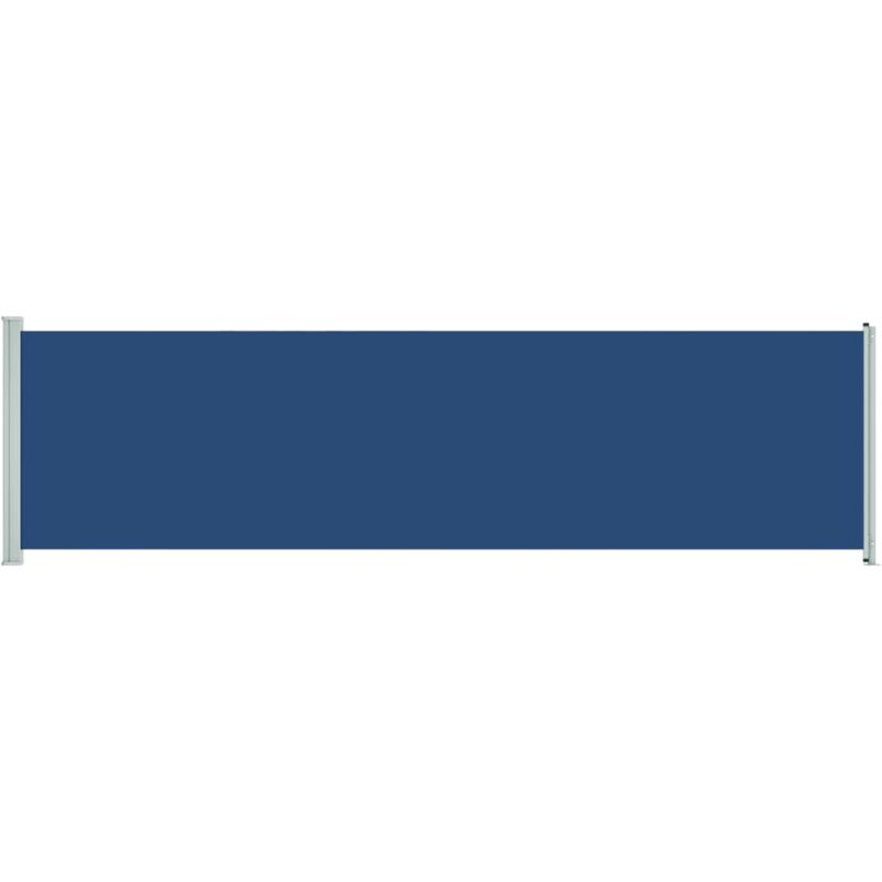 

Toldo lateral retráctil para patio azul 600x170 cm - Azul - Vidaxl